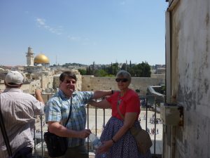 John and Janet in Jerusalem