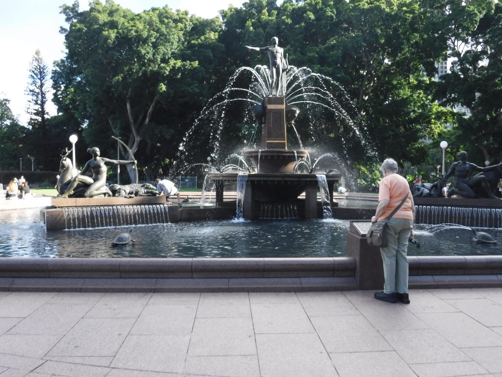 Fountain in Sydney
