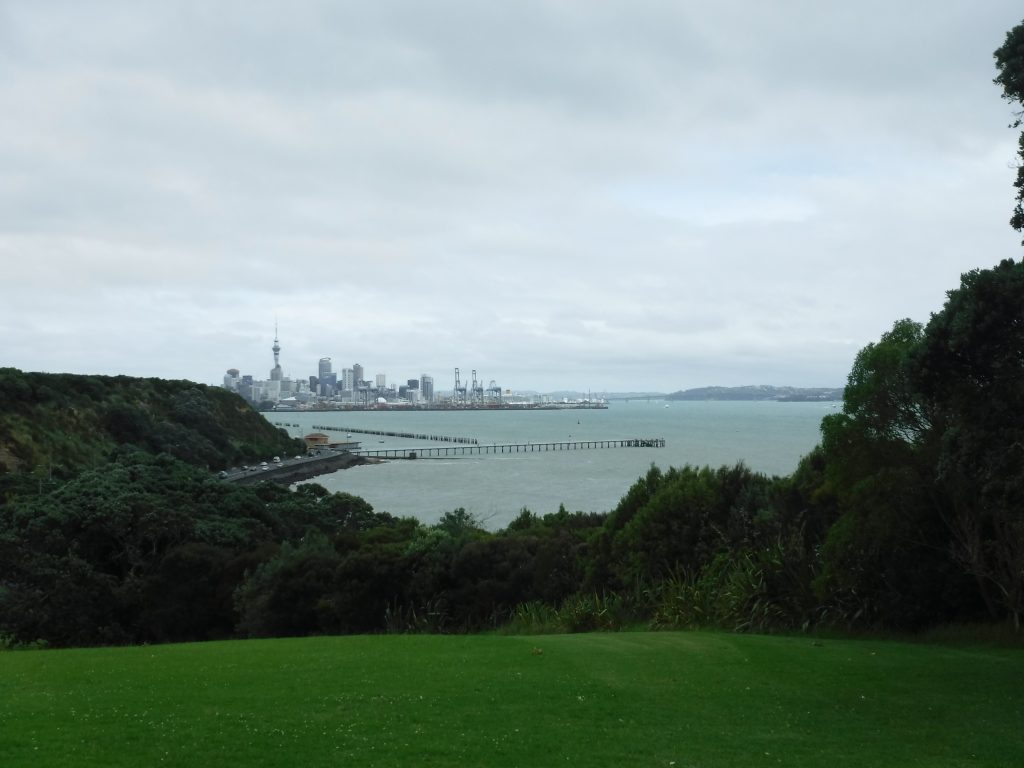 Auckland from across the bay