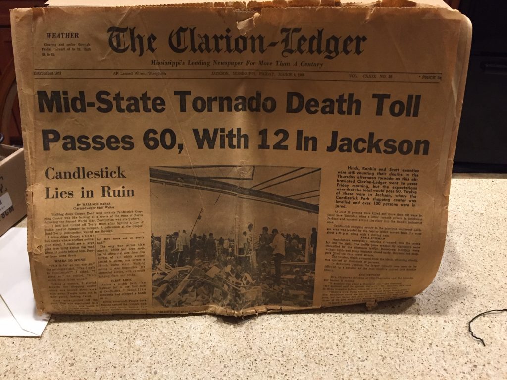 Tornado Newspaper