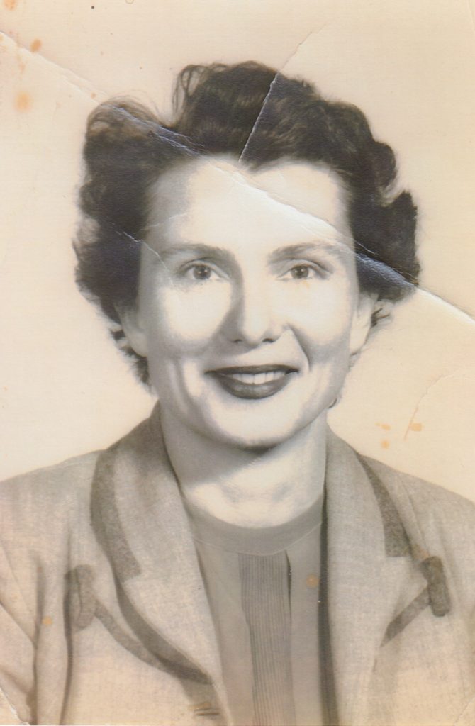 Mom Spain circa 1953
